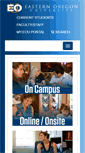 Mobile Screenshot of eou.edu
